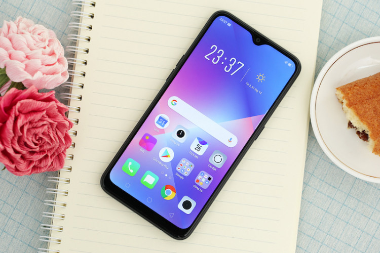 Äiá»n thoáº¡i smartphone OPPO A5s | MÃ n hÃ¬nh giá»t nÆ°á»c
