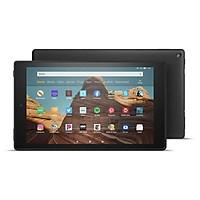 Máy tính bảng Kindle Fire HD 10 (Black/Blue) - 32GB - 2017 - Chính hãng Amazon - Hàng nhập khẩu
