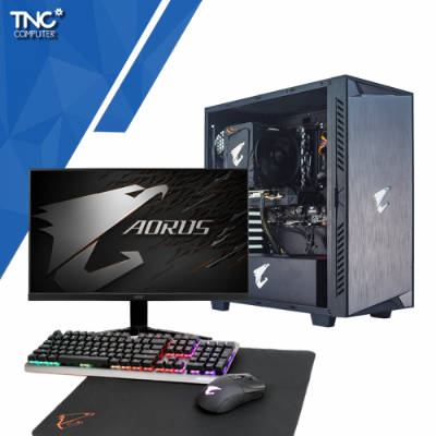 GAMING PC - AORUS 1660Ti - i3 9100f/ B365M/ 8GB/ 120GB/ GTX 1660Ti/ 500W