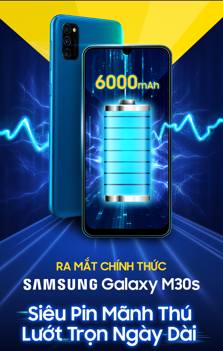 Điện Thoại Samsung Galaxy M30s (64GB/4GB) - Hàng Chính Hãng