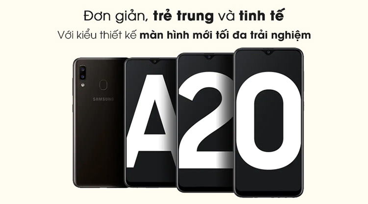 Điện Thoại Samsung Galaxy A20 (32GB/3GB) - Hàng Chính Hãng